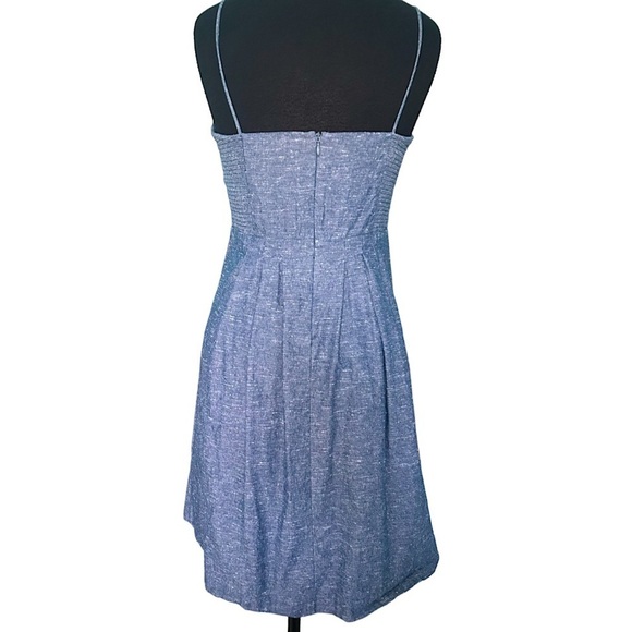 Madewell Chambray Dress Size 6 - Picture 5 of 8
